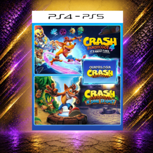 CRASH BANDICOOT QUADRILOGIA - PS4/PS5 - DIGITAL
