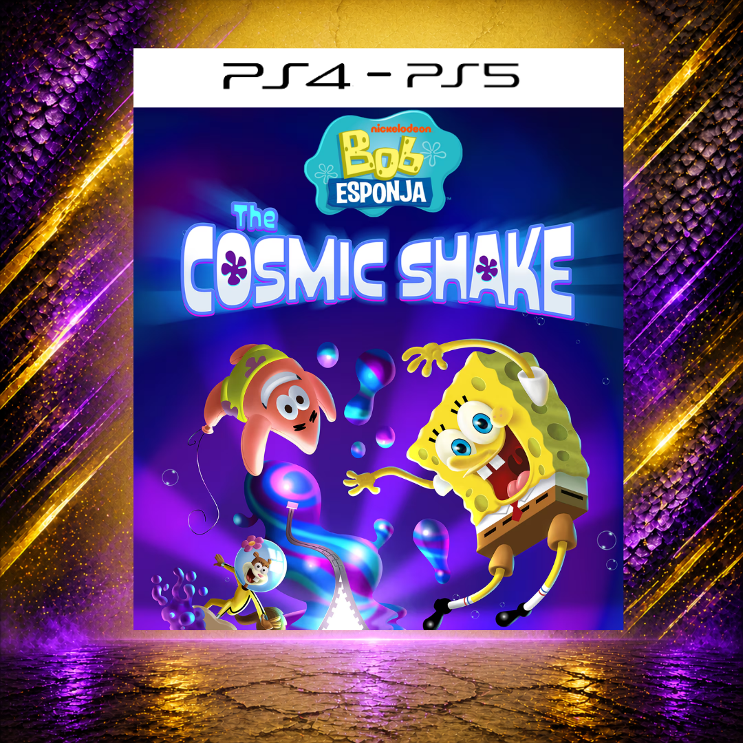 BOB ESPONJA COSMIC SHAKE - PS4/PS5 - DIGITAL