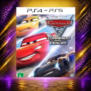CARROS 3 CORRENDO PARA VENCER - PS4/PS5 - DIGITAL
