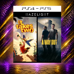 IT TAKES TWO + A WAY OUT - PACOTE HAZELIGHT - PS4/PS5 - DIGITAL