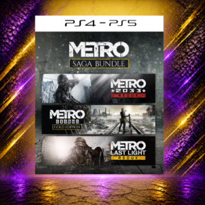 CONJUNTO METRO SAGA - PS4/PS5 - DIGITAL