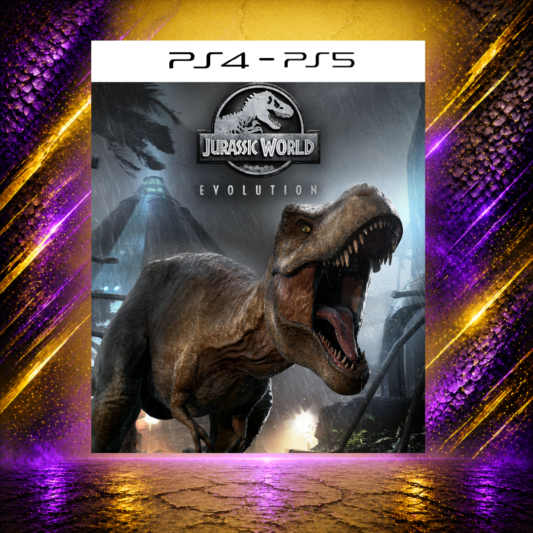 JURASSIC WORLD EVOLUTION 1 - PS4/PS5 - DIGITAL