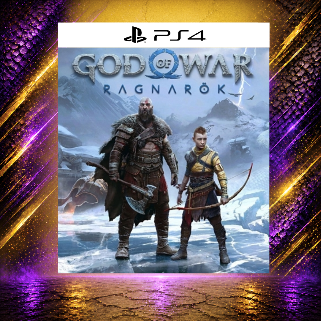 GOD OF WAR RAGNAROK - PS4 - Mídia Digital