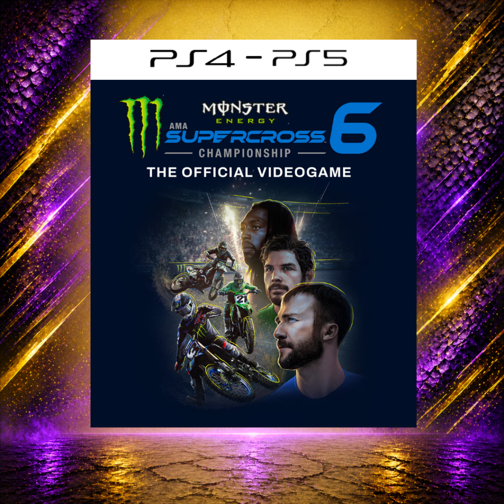 Monster Energy Supercross 6 - PS4/PS5 - Mídia Digital
