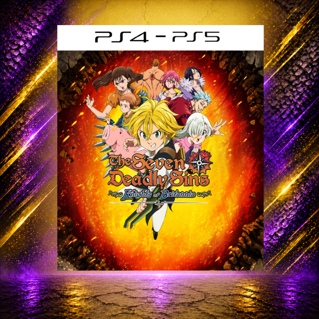 The Seven Deadly Sins: Knights of Britannia - PS4/PS5 - Mídia Digital