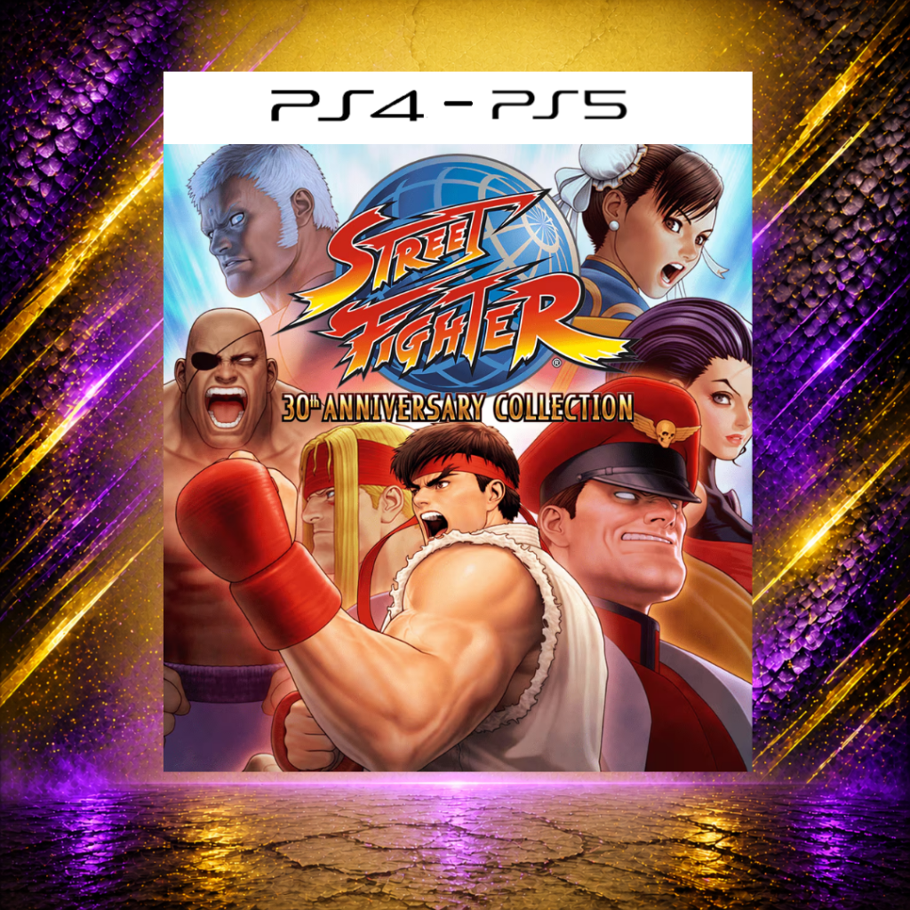Street Fighter 30th Anniversary Collection - PS4/PS5 - Mídia Digital