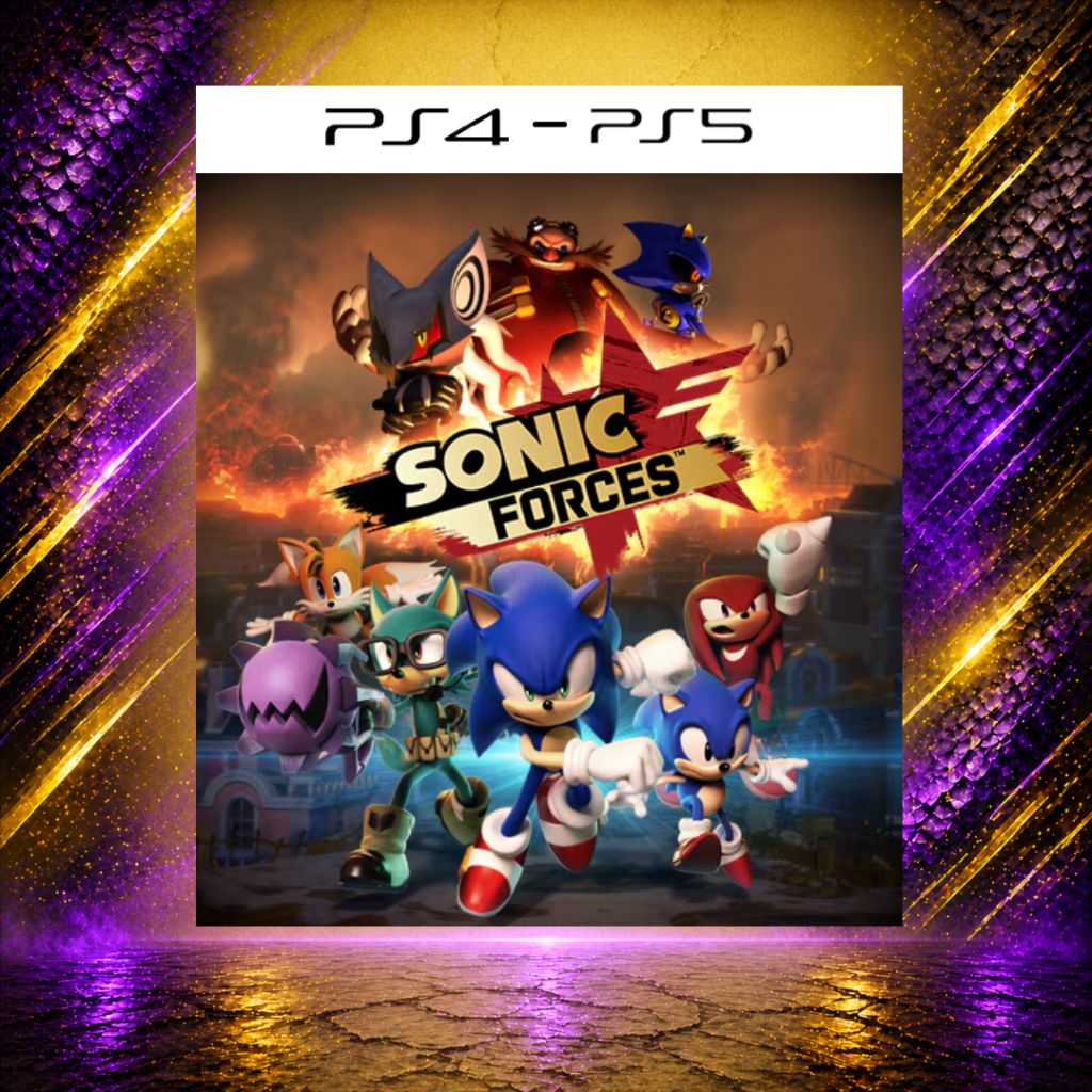 Sonic Forces - PS4/PS5 - Mídia Digital