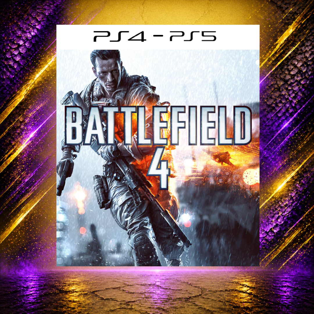 BATTLEFIELD 4 - PS4/PS5 - Mídia Digital