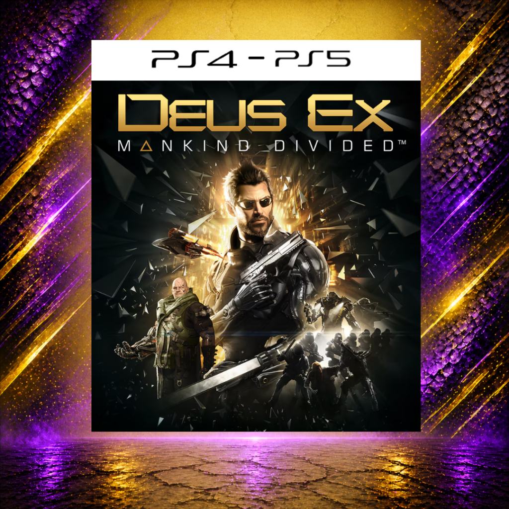 Deus Ex Mankind Divided - PS4/PS5 - Mídia Digital