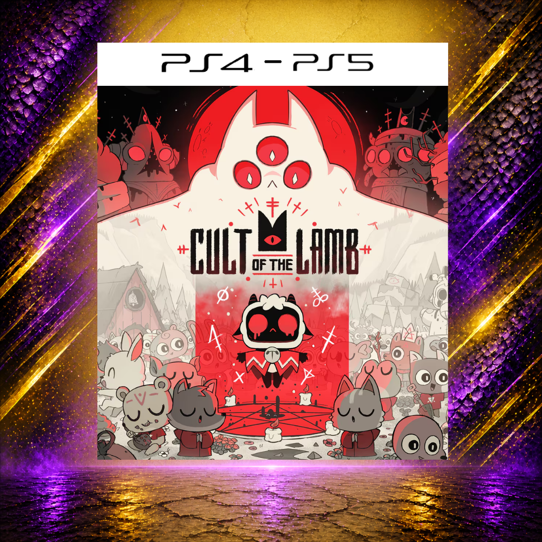 CULT OF THE LAMB - PS4/PS5 - Mídia Digital