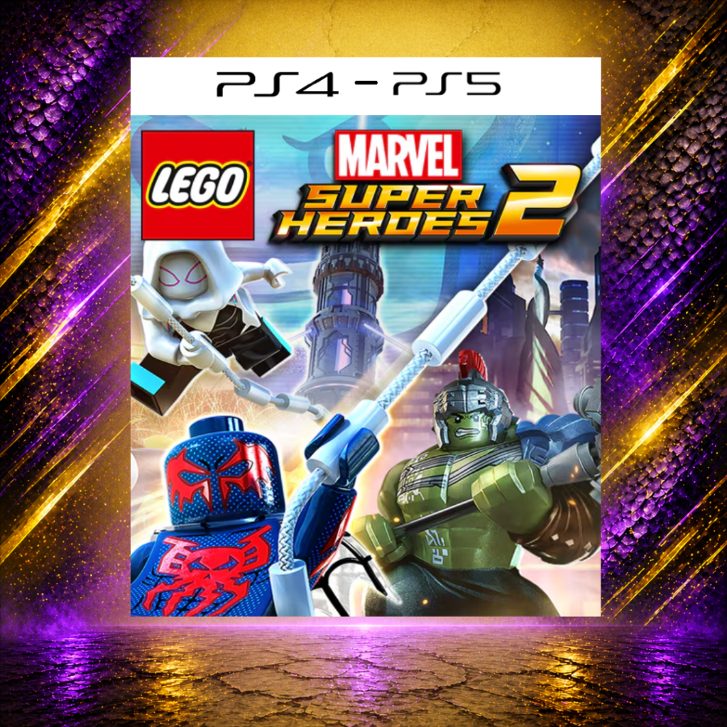 LEGO Marvel Super Heroes 2 - PS4/PS5 - Mídia Digital