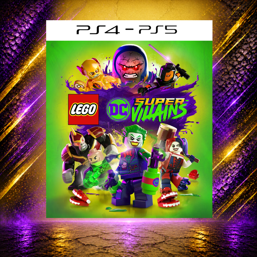 LEGO DC SUPER VILÕES - PS4/PS5 - Mídia Digital