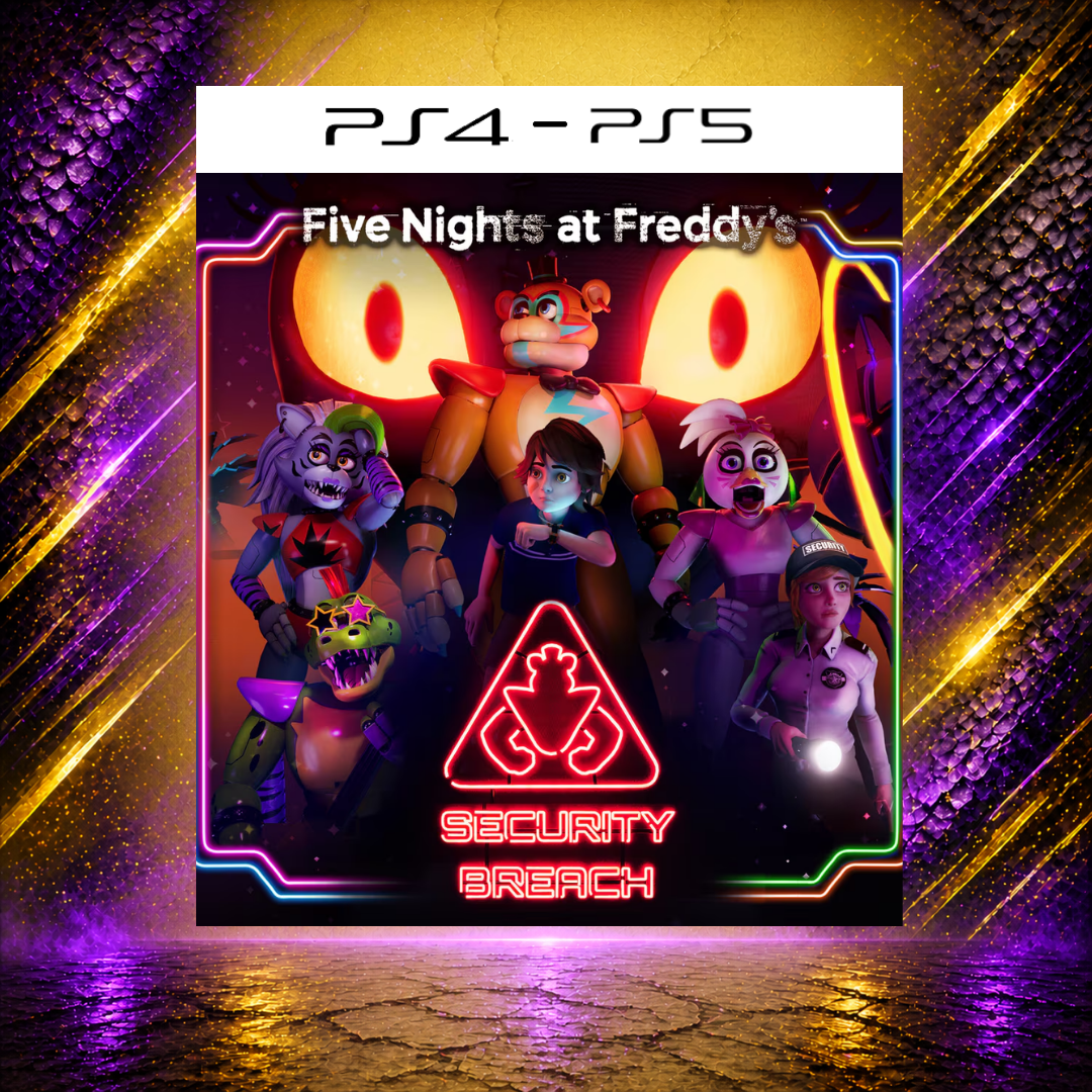 FIVE NIGHT'S AT FREDDY'S SECURITY BREACH - PS4/PS5 - Mídia Digital
