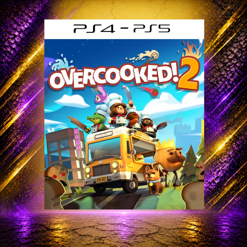Overcooked 2 - PS4/PS5 - Mídia Digital