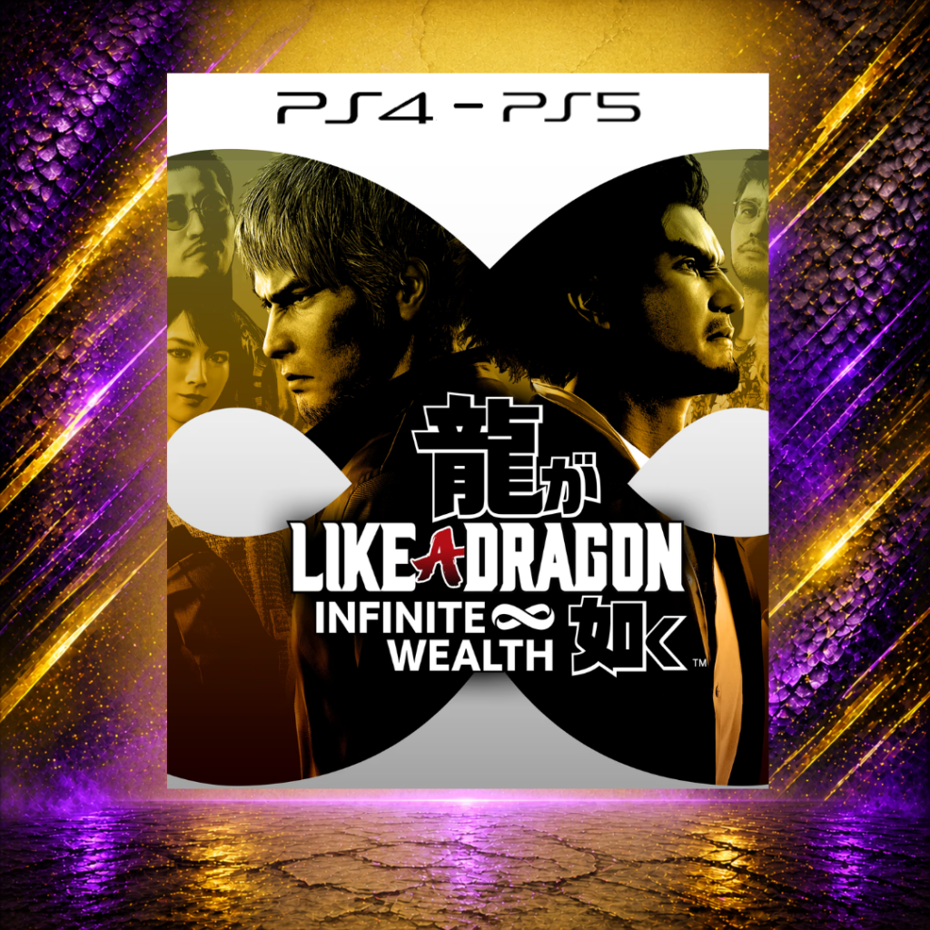 Like a Dragon: Infinite Wealth - PS4/PS5 - Mídia Digital