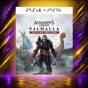 ASSASSIN'S VALHALLA DELUXE - PS4/PS5 - Mídia Digital 