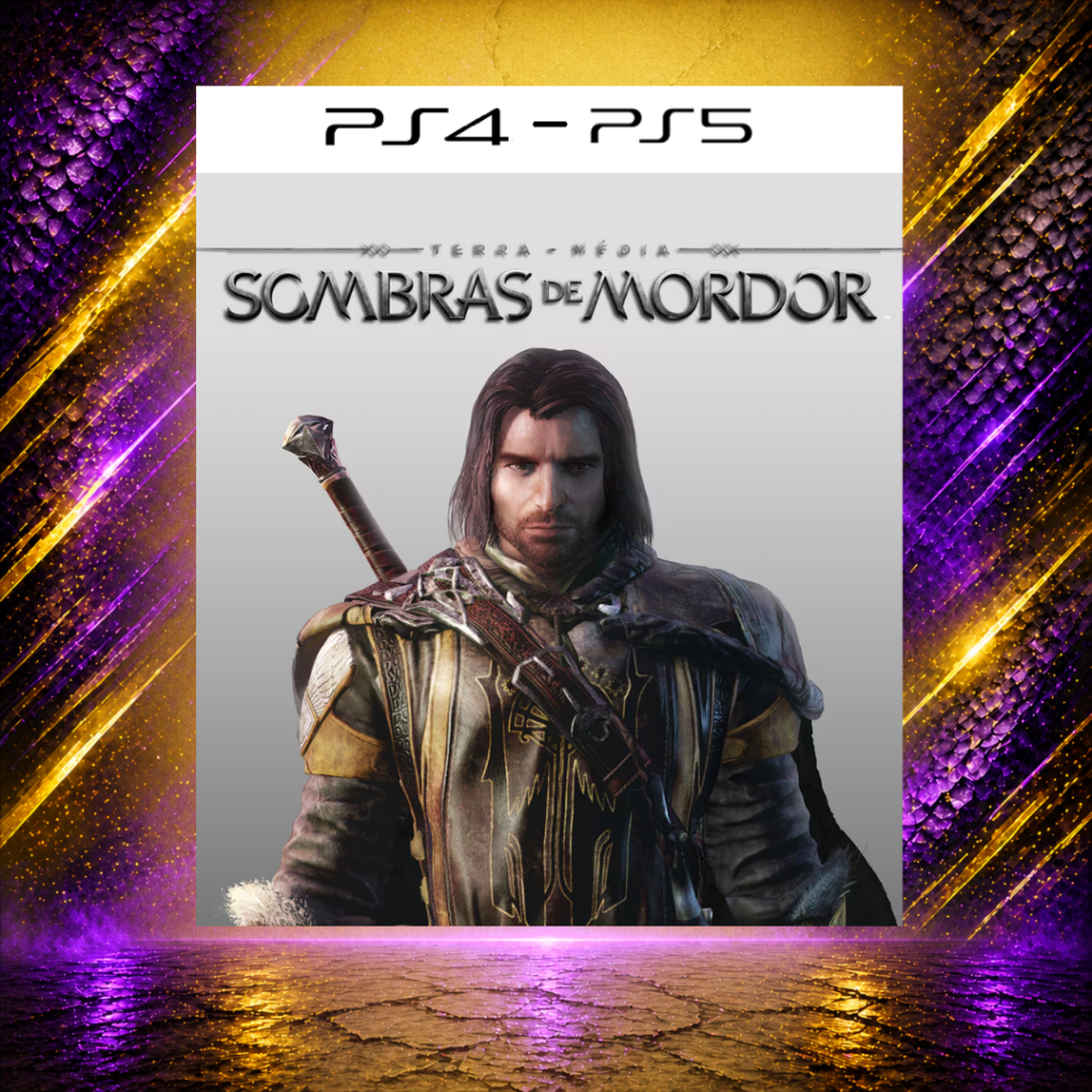 Sombras de Mordor - PS4/PS5 - Mídia Digital