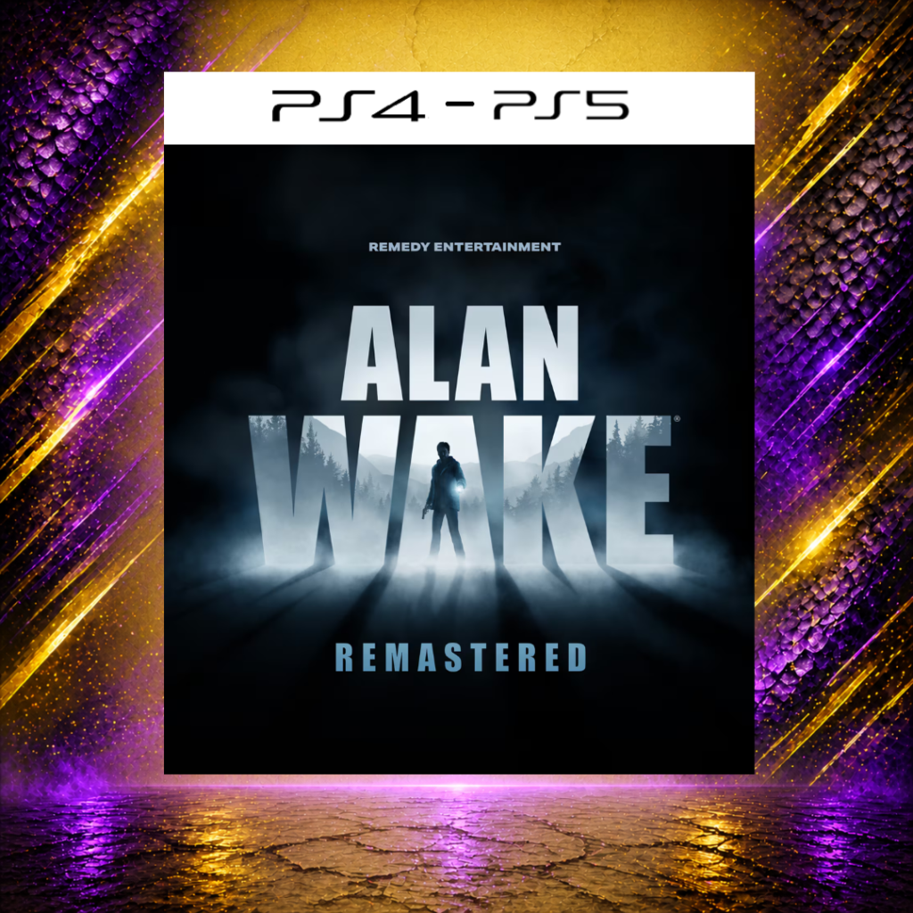 ALAN WAKE REMASTERED - PS4/PS5 - Mídia Digital 