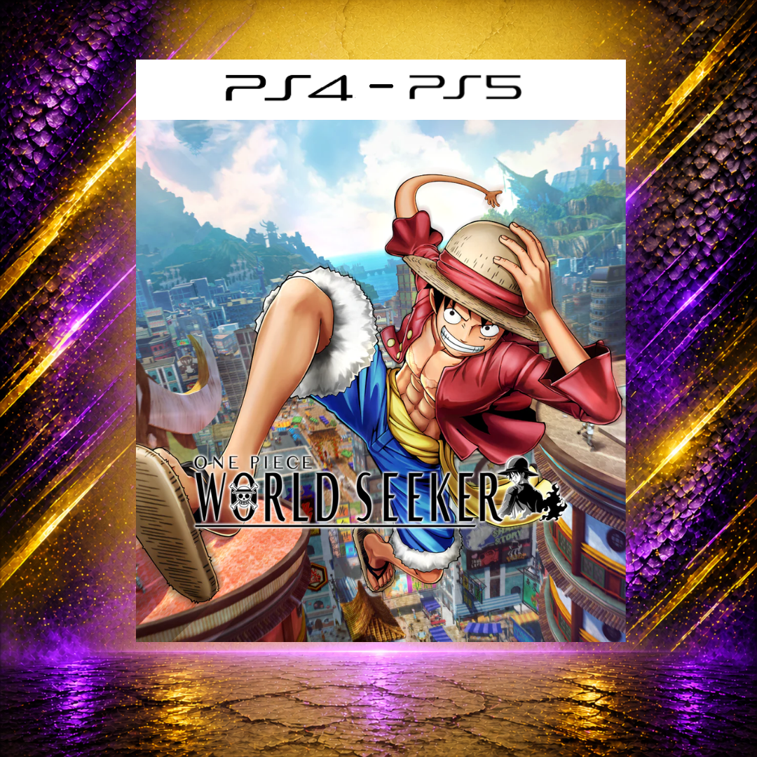 ONE PIECE WORLD SEEKER - PS4/PS5 - Mídia Digital