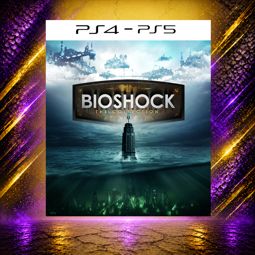 BIOSHOCK COLLECTION - PS4/PS5 - Mídia Digital