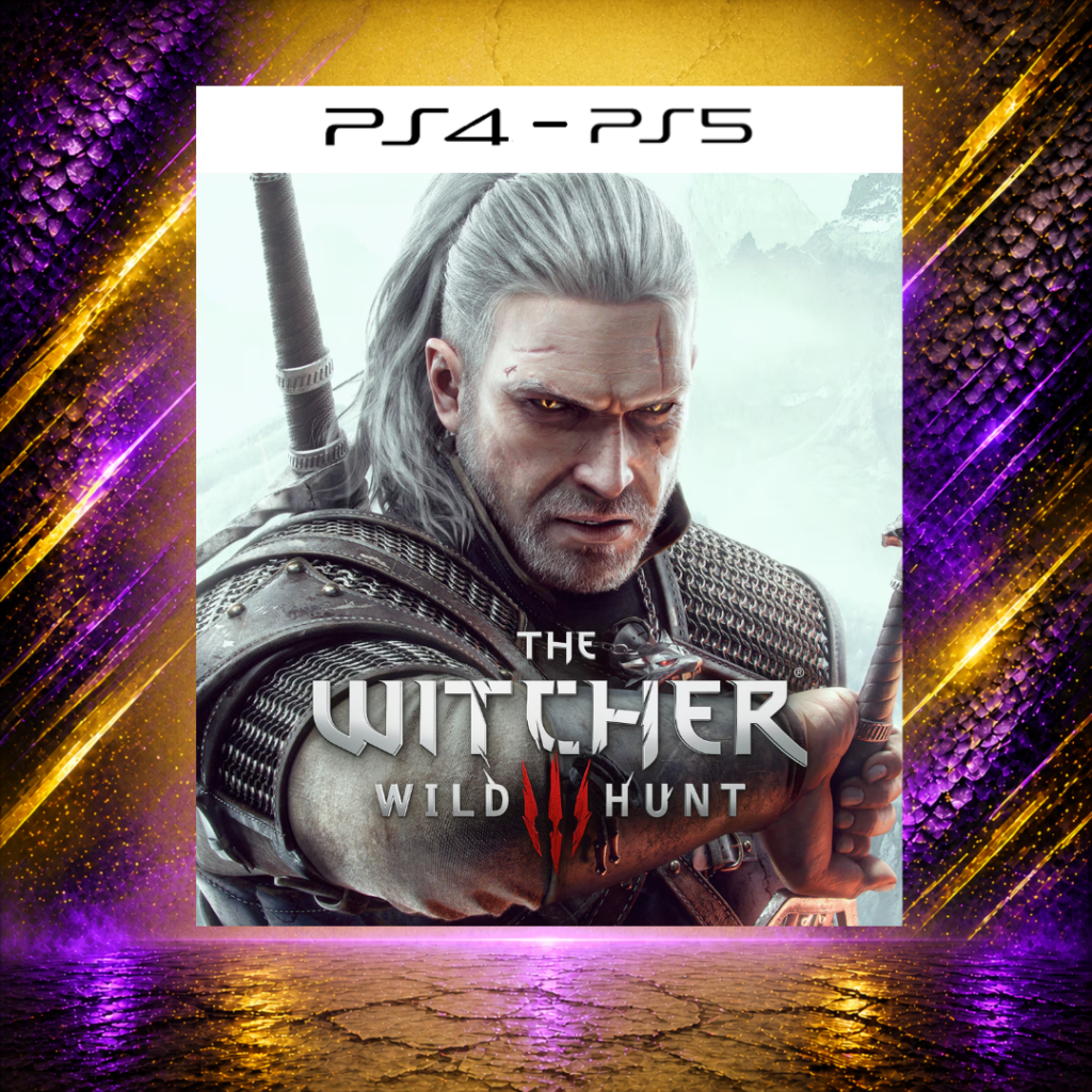The Witcher 3 Edição Normal - PS4/PS5 - Mídia Digital