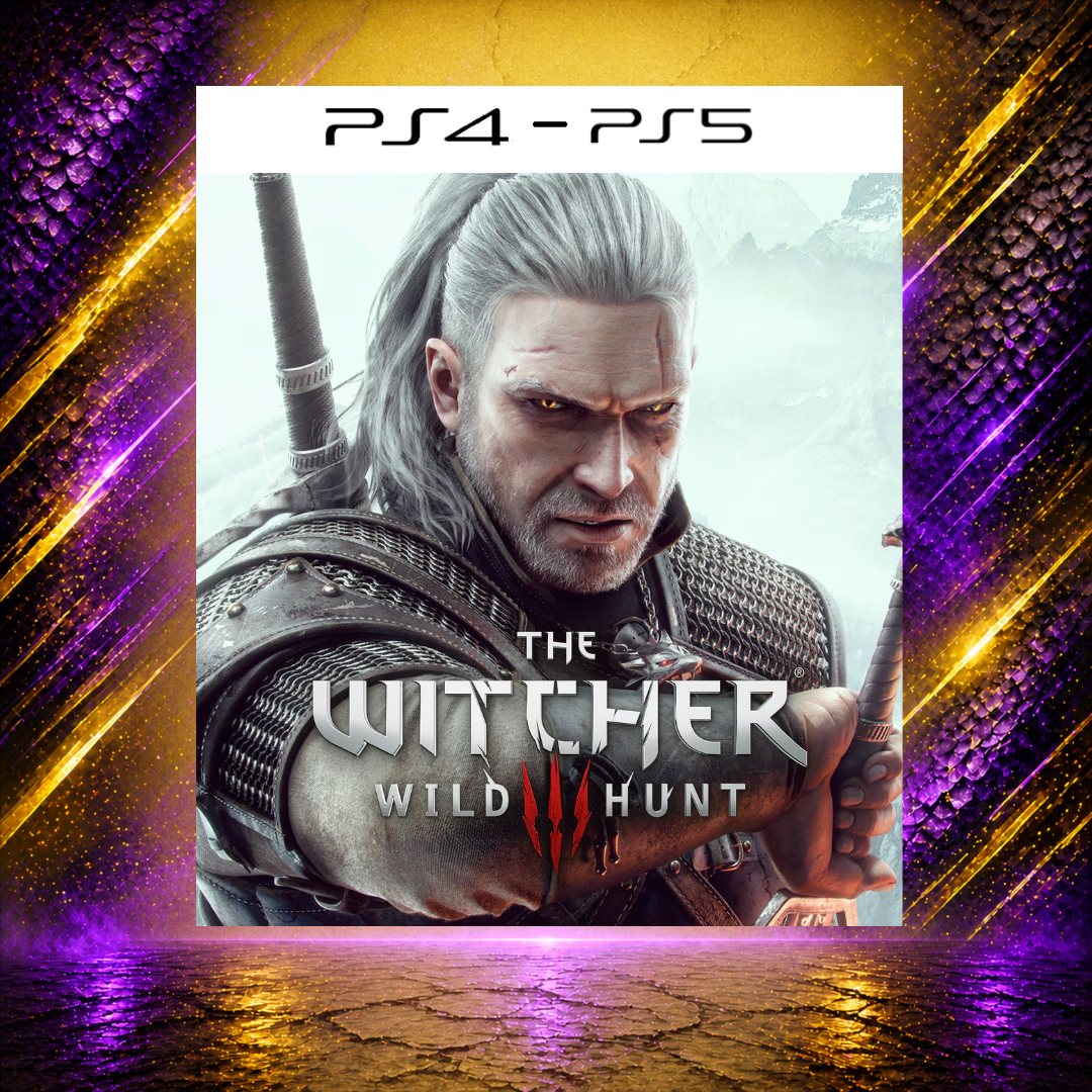 THE WITCHER 3 EDIÇÃO NORMAL - PS4/PS5 - Mídia Digital