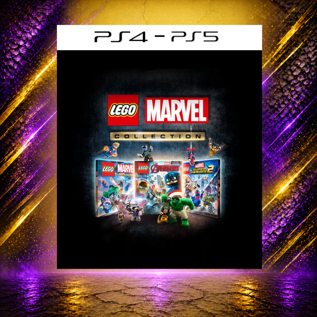 Coleção LEGO Marvel - PS4/PS5 - Mídia Digital