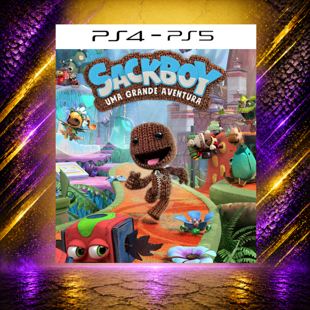 Sackboy: uma Grande Aventura - PS4/PS5 - Mídia Digital