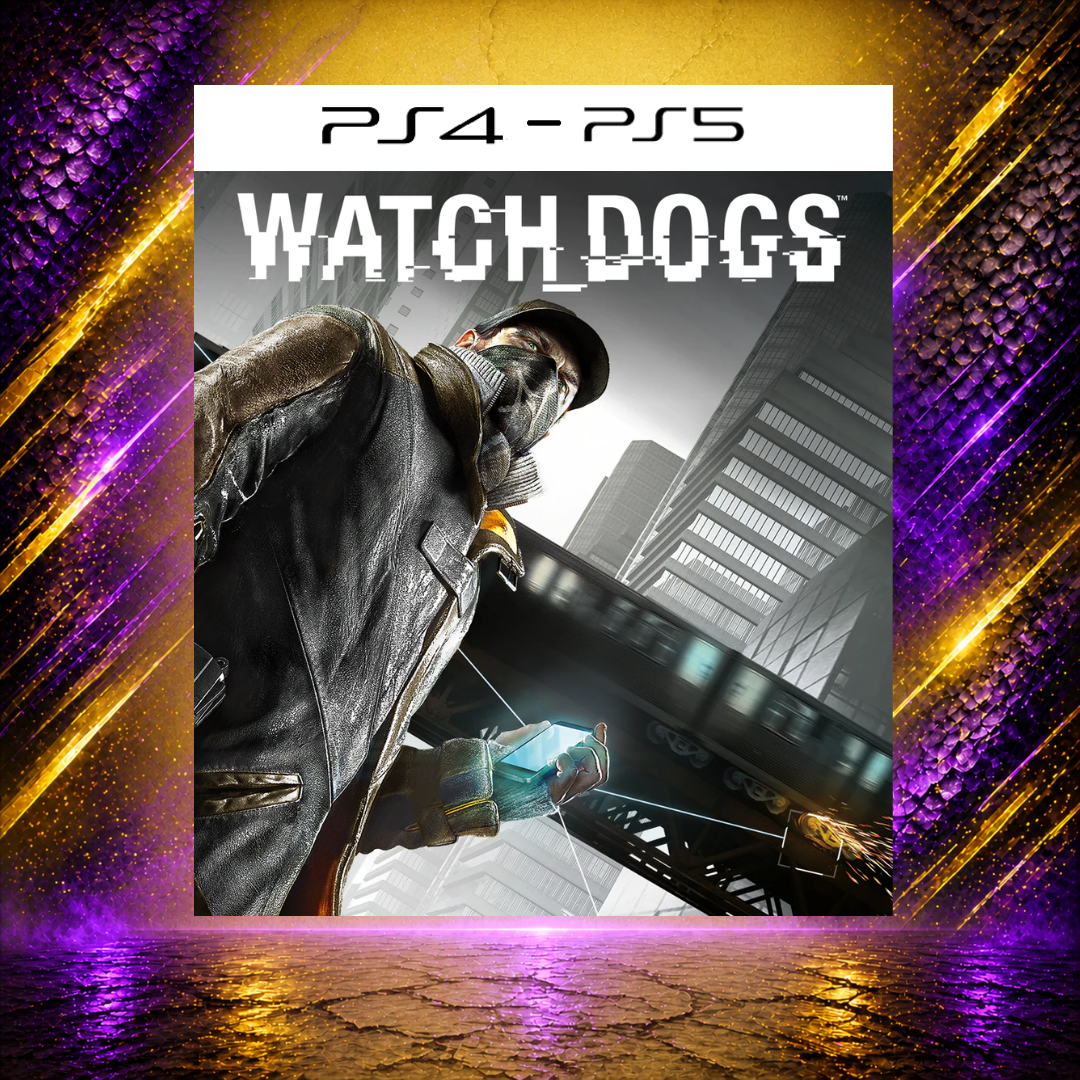 WATCH DOGS 1 - PS4/PS5 - Mídia Digital