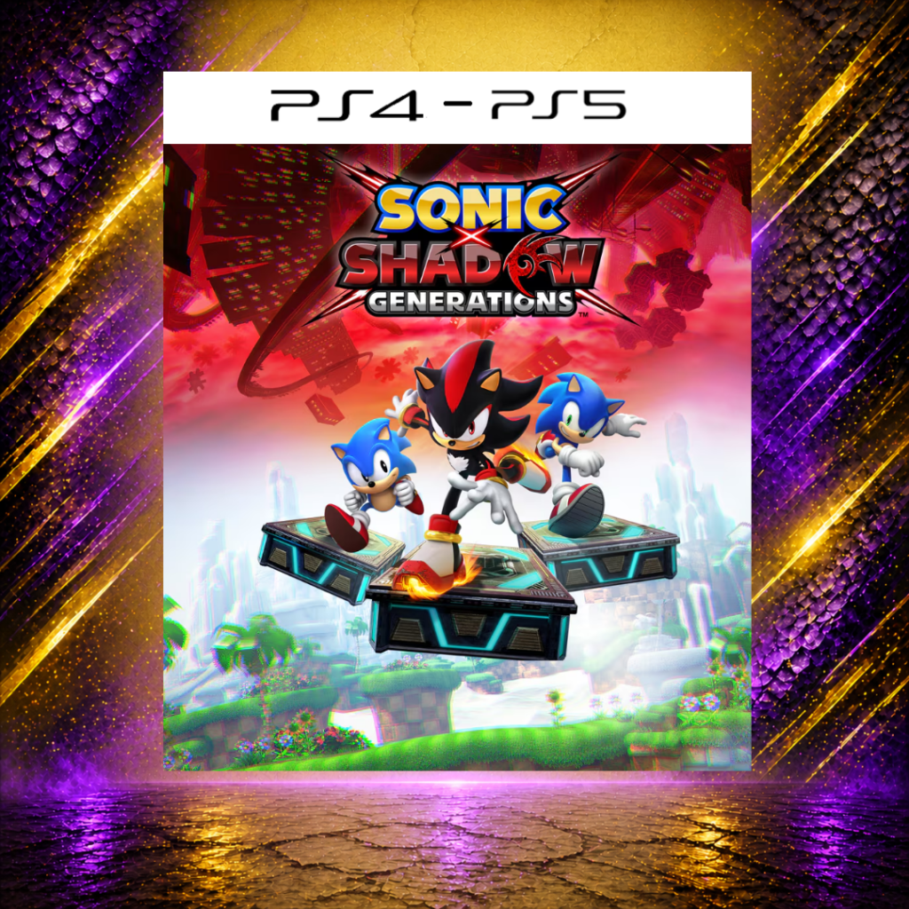 Sonic X Shadow Generations - PS4/PS5 - Mídia Digital