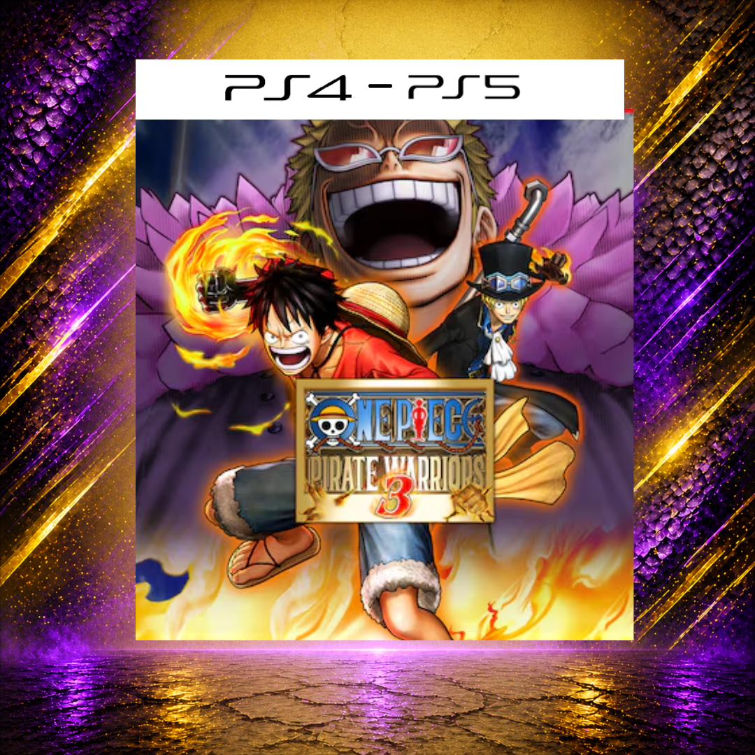 ONE PIECE PIRATE WARRIORS 3 - PS4/PS5 - Mídia Digital
