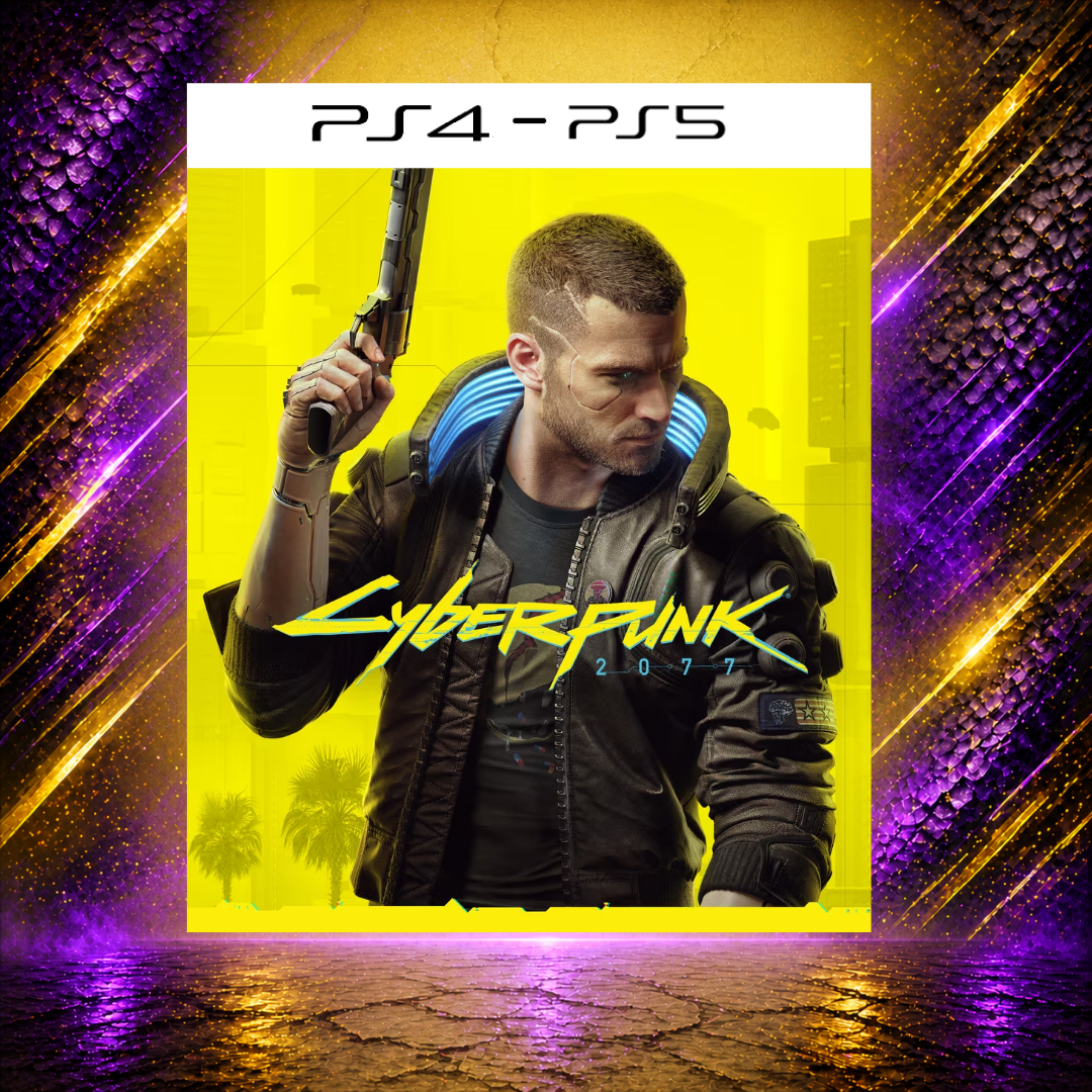 CYBERPUNK 2077 - PS4/PS5 - Mídia Digital