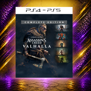 ASSASSIN'S CREED VALHALLA COMPLETE - PS4/PS5 - Mídia Digital 