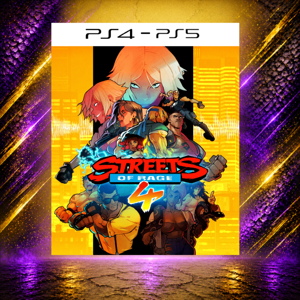 Streets of Rage 4 - PS4/PS5 - Mídia Digital