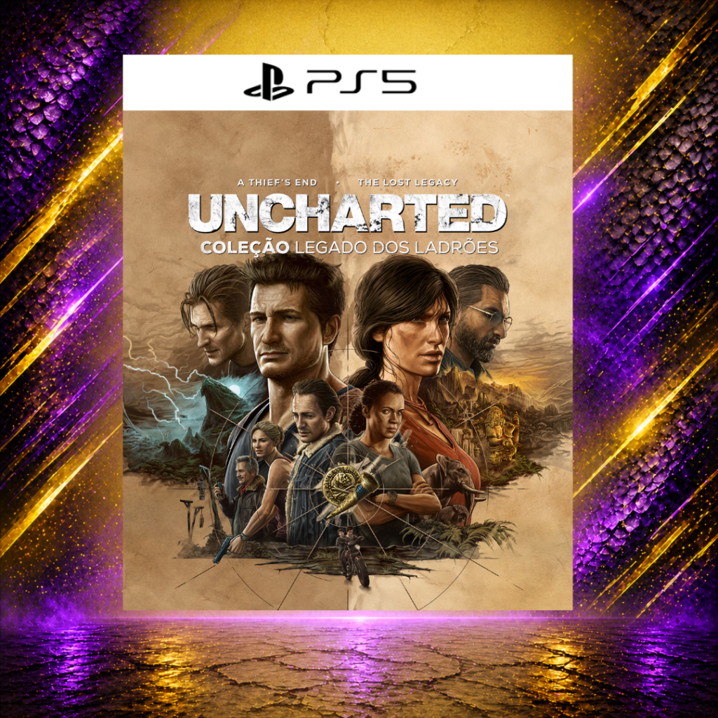 Uncharted Coleção Legado dos Ladrões - PS5 - Mídia Digital