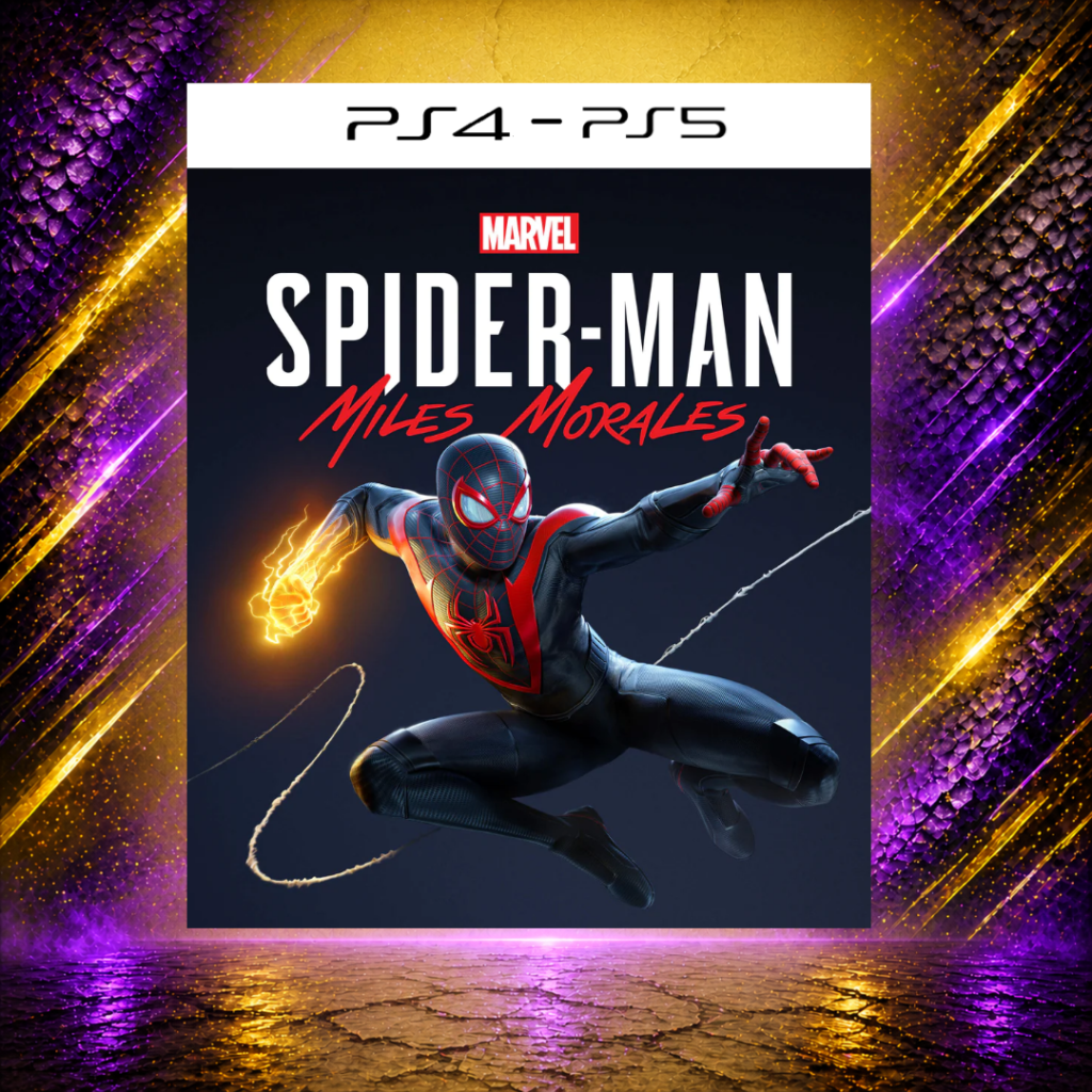 Spiderman Miles Morales - PS4/PS5 - Mídia Digital