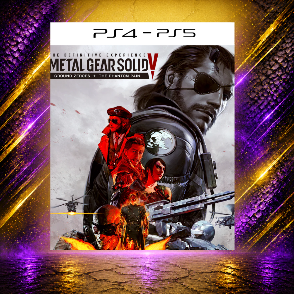 Metal Gear V - PS4/PS5 - Mídia Digital
