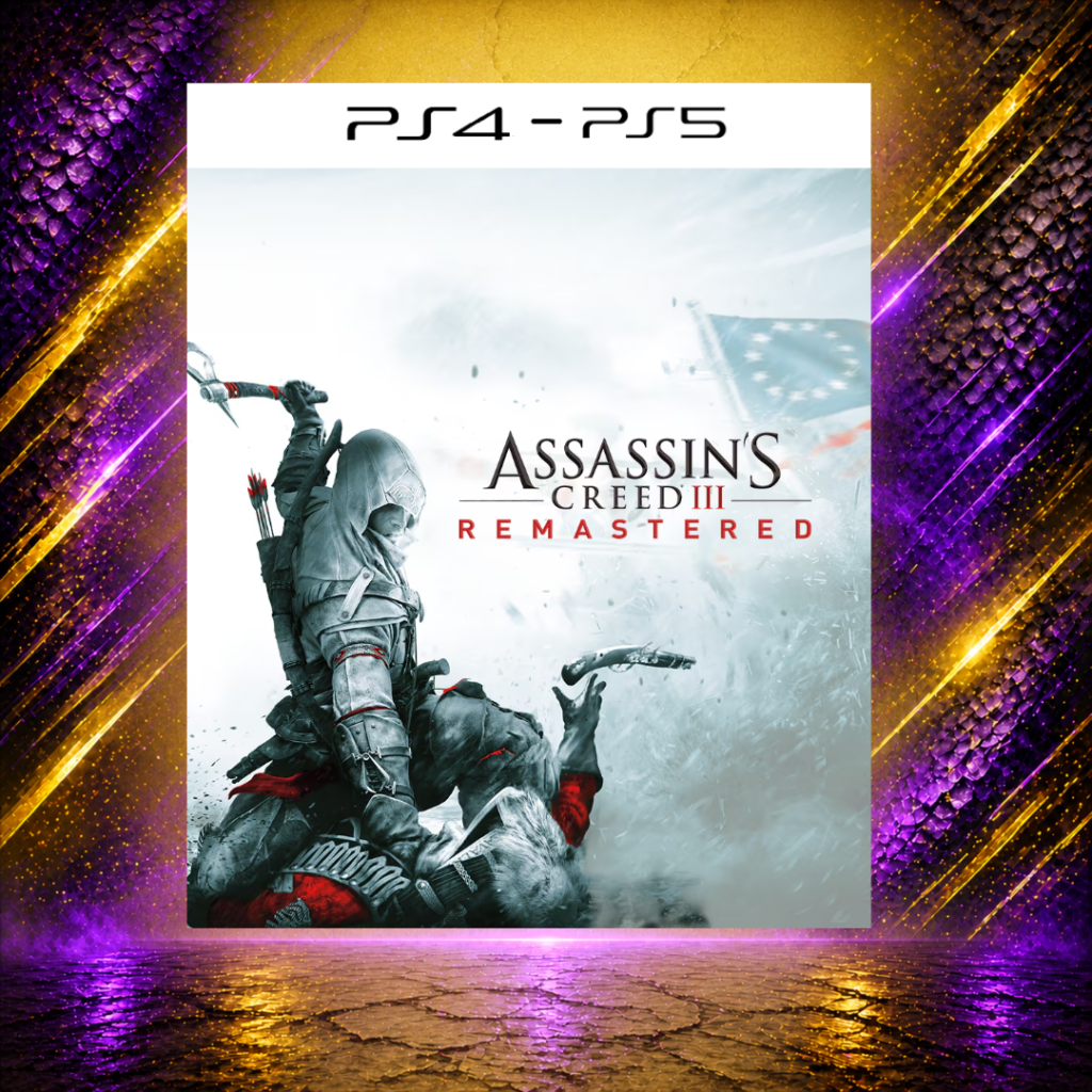 Assassin's Creed III Remastered - PS4/PS5 - Mídia Digital