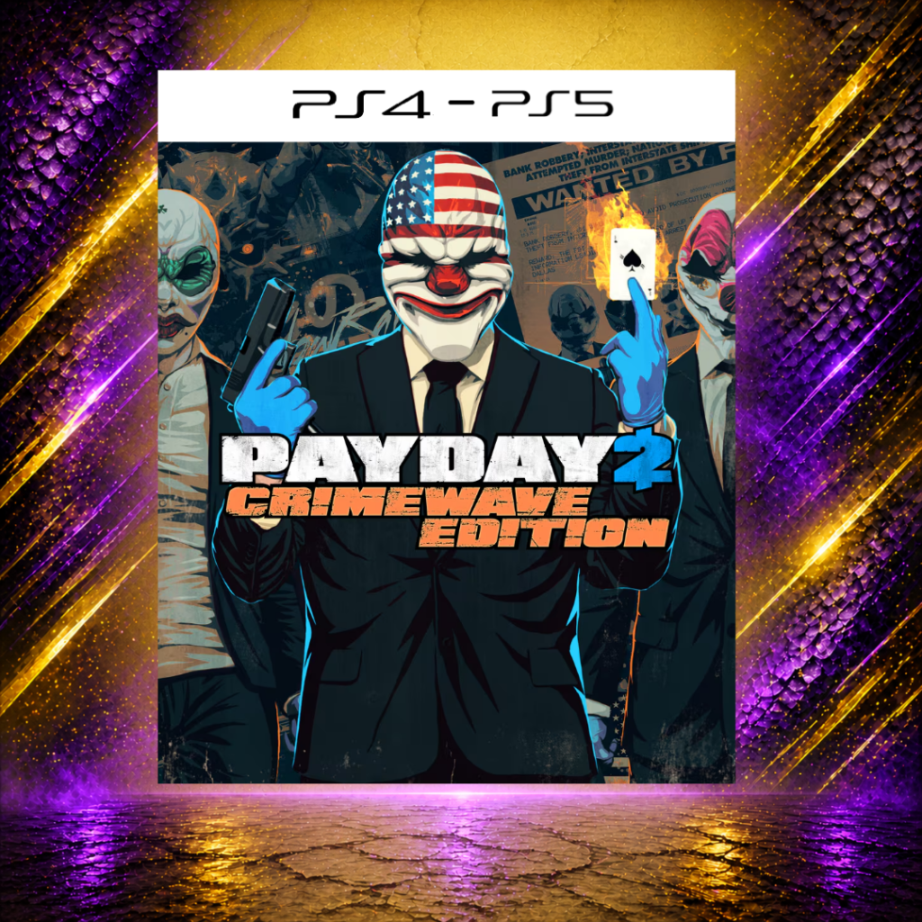 Payday 2 - PS4/PS5 - Mídia Digital