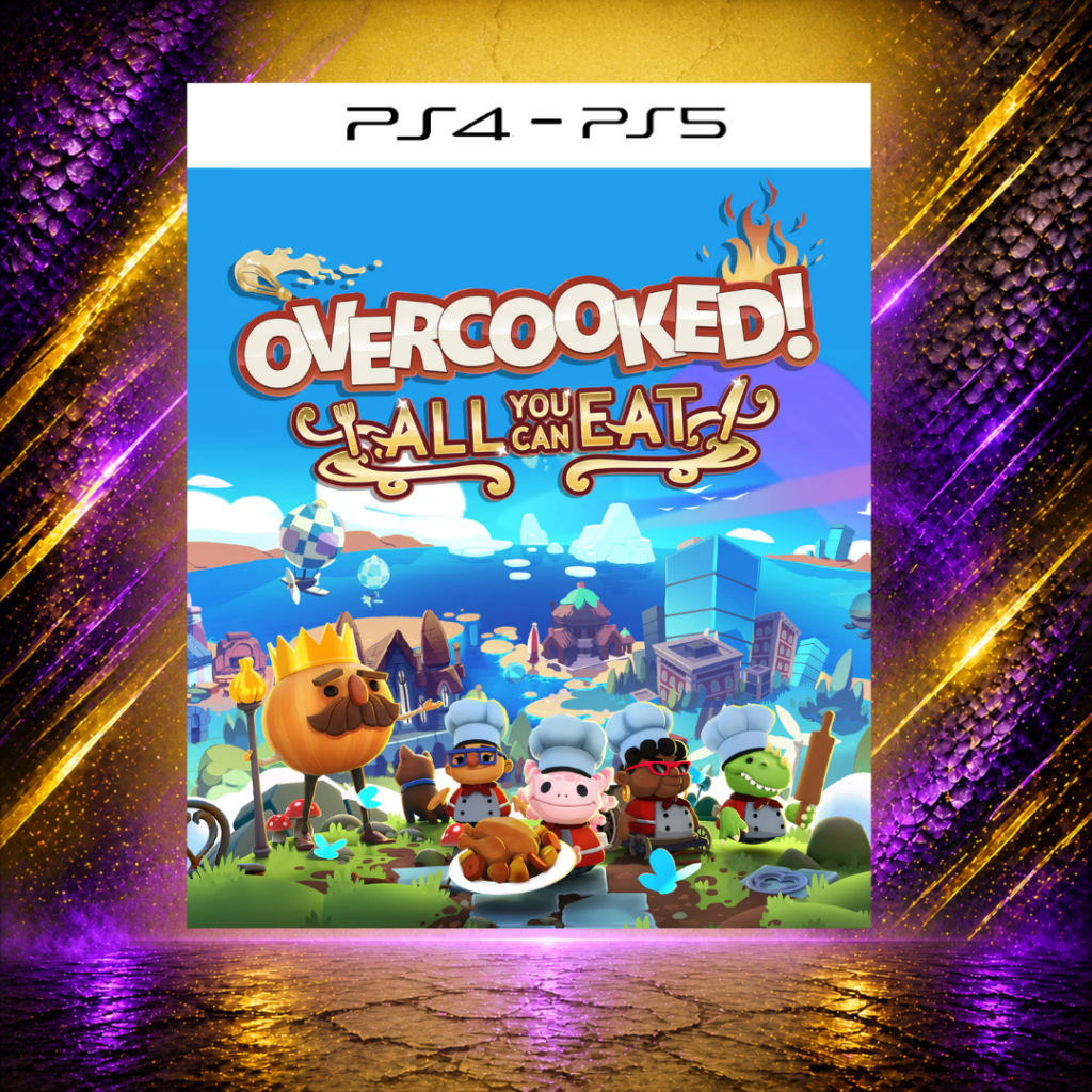 Overcooked All You Can Eat - PS4/PS5 - Mídia Digital