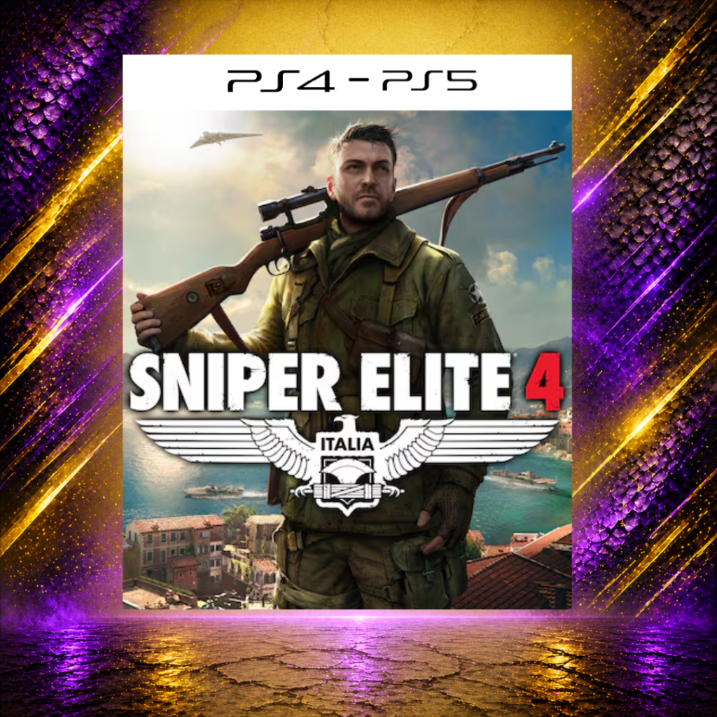 Sniper Elite 4 - PS4/PS5 - Mídia Digital