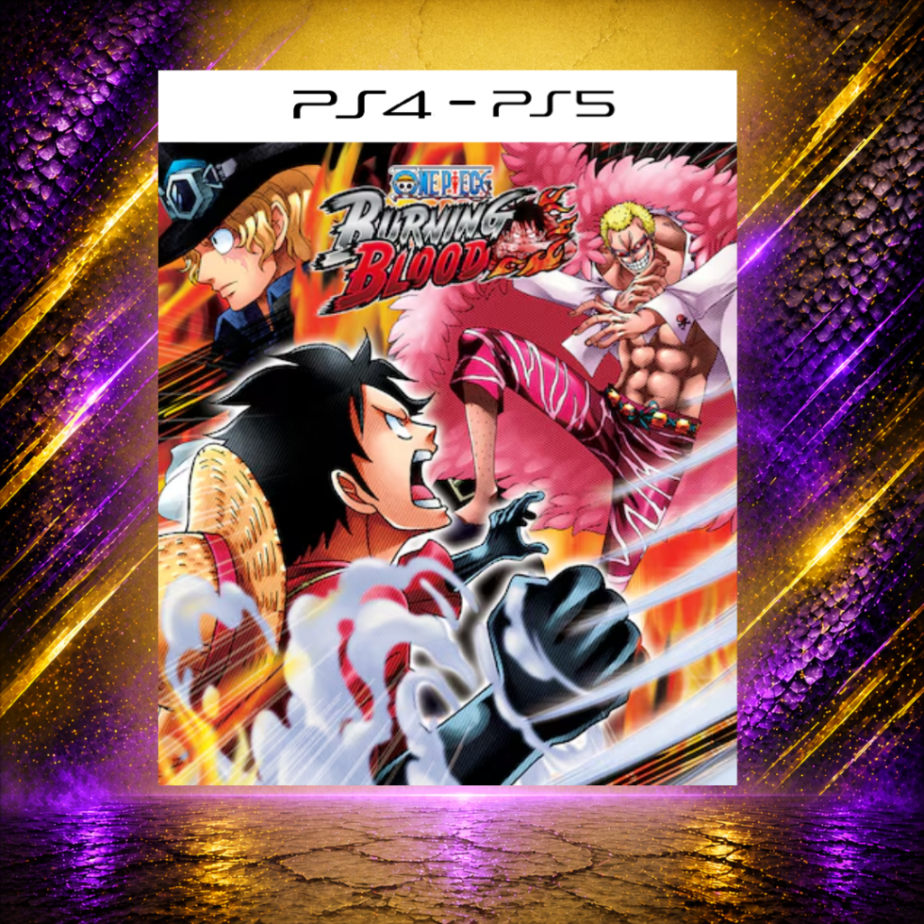 One Piece Burning Blood - PS4/PS5 - Mídia Digital