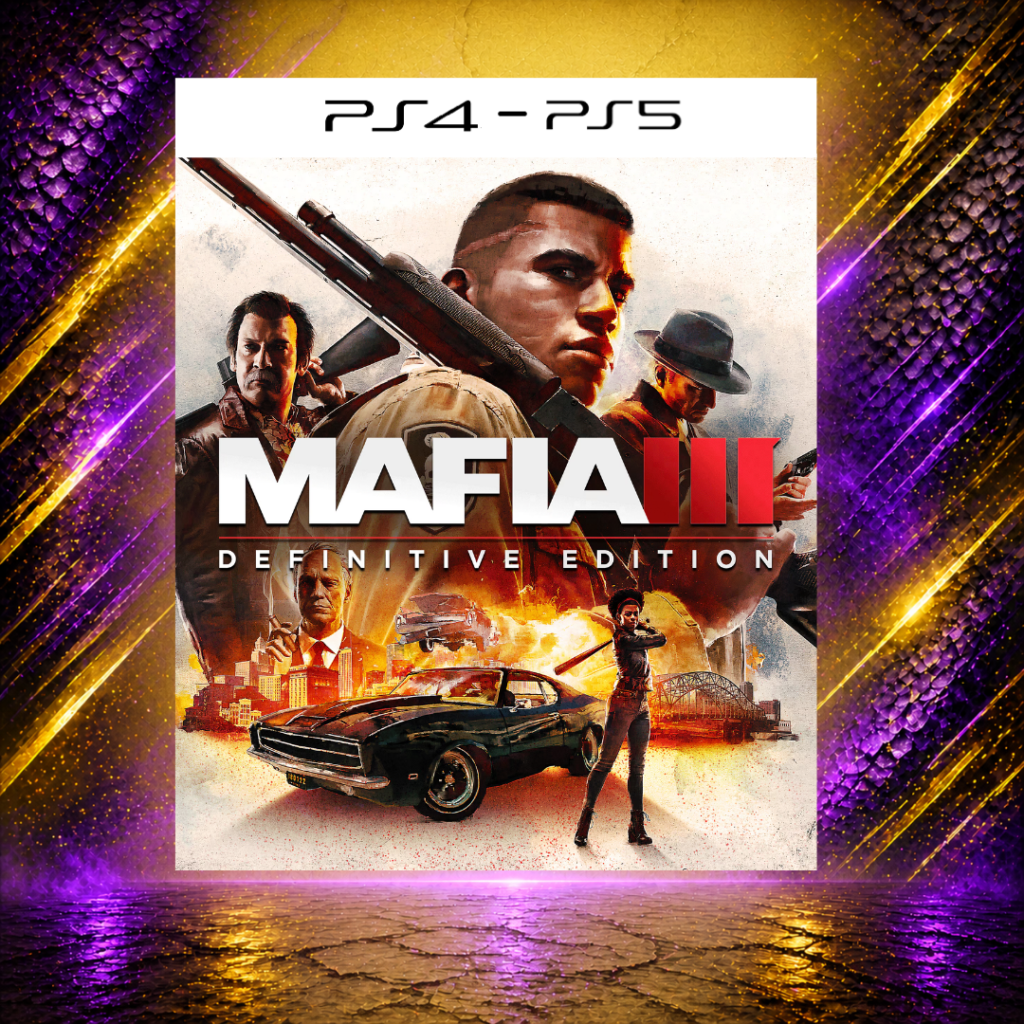 Mafia III - Definitive Edition - PS4/PS5 - Mídia Digital