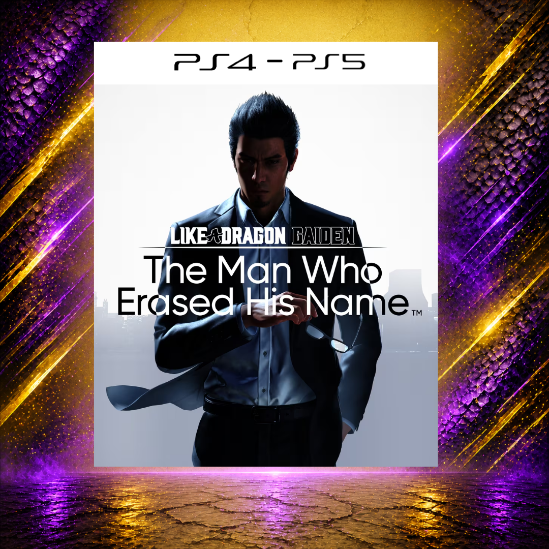 LIKE A DRAGON GAIDEN: THE MAN WHO ERASED HIS NAME - PS4/PS5 - Mídia Digital
