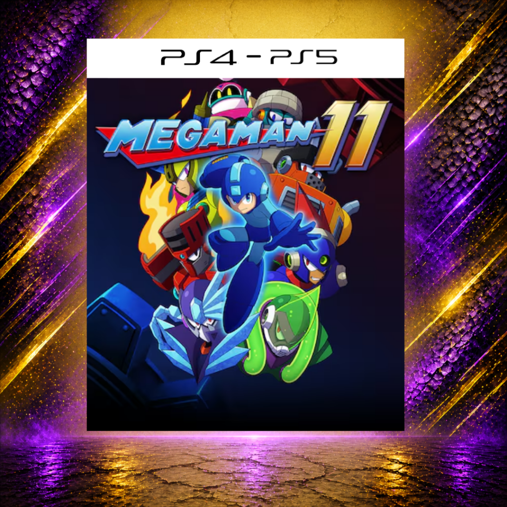 Mega Man 11 - PS4/PS5 - Mídia Digital