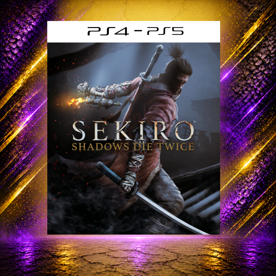 SEKIRO SHADOWS - PS4/PS5 - Mídia Digital