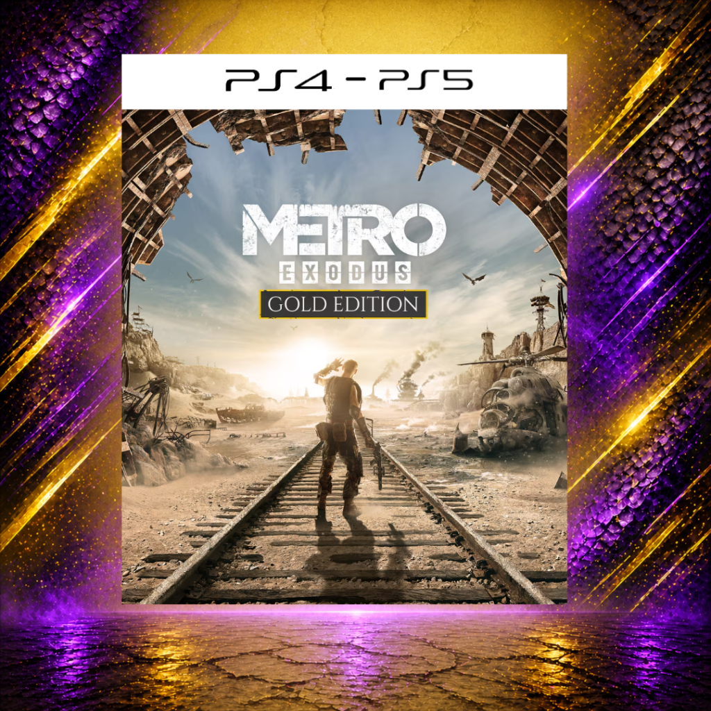 Metro Exodus Gold - PS4/PS5 - Mídia Digital