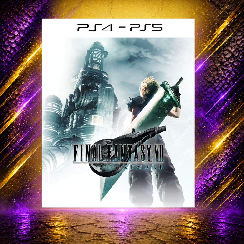 Final Fantasy VII Remake - PS4/PS5 - Mídia Digital
