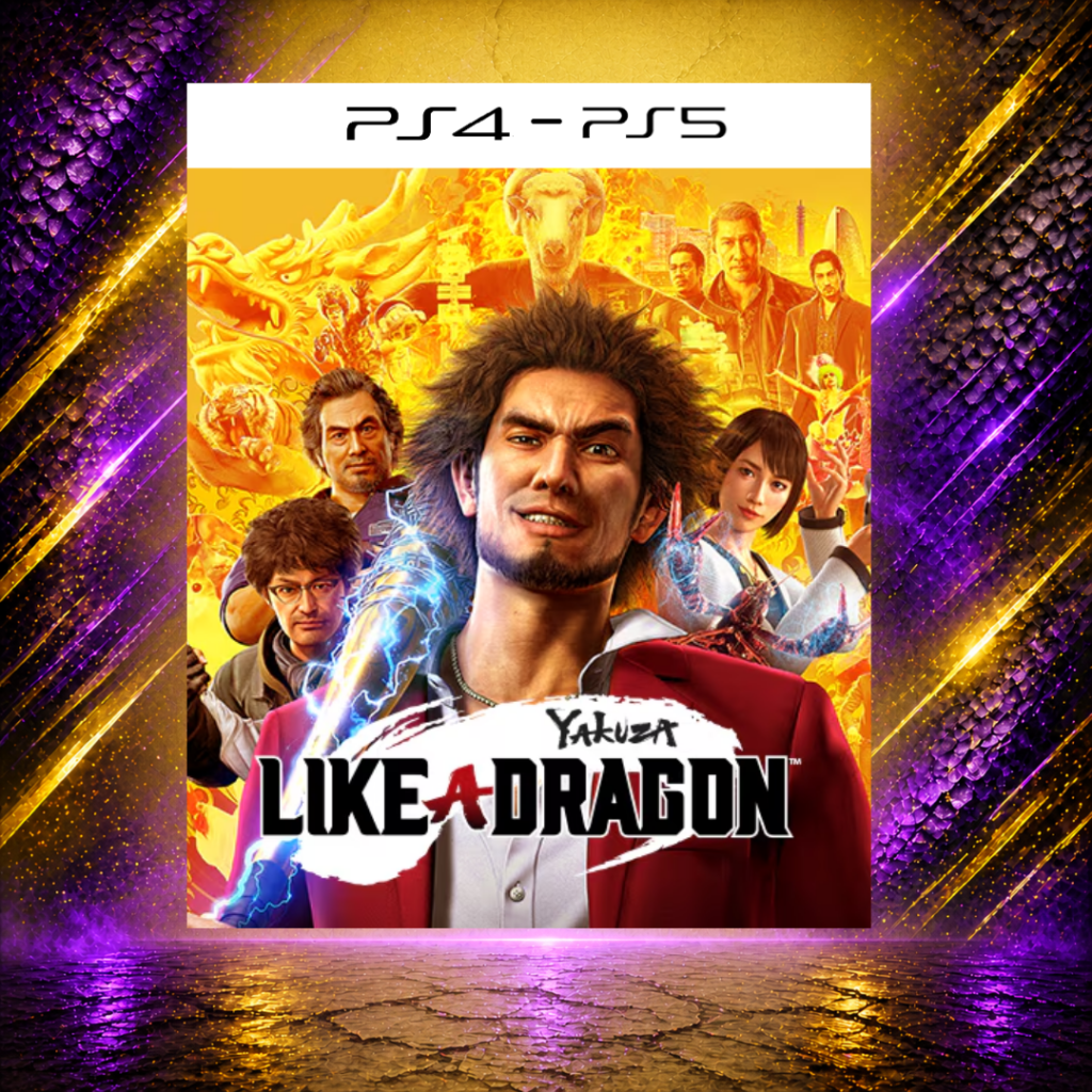 Yakuza Like a Dragon - PS4/PS5 - Mídia Digital