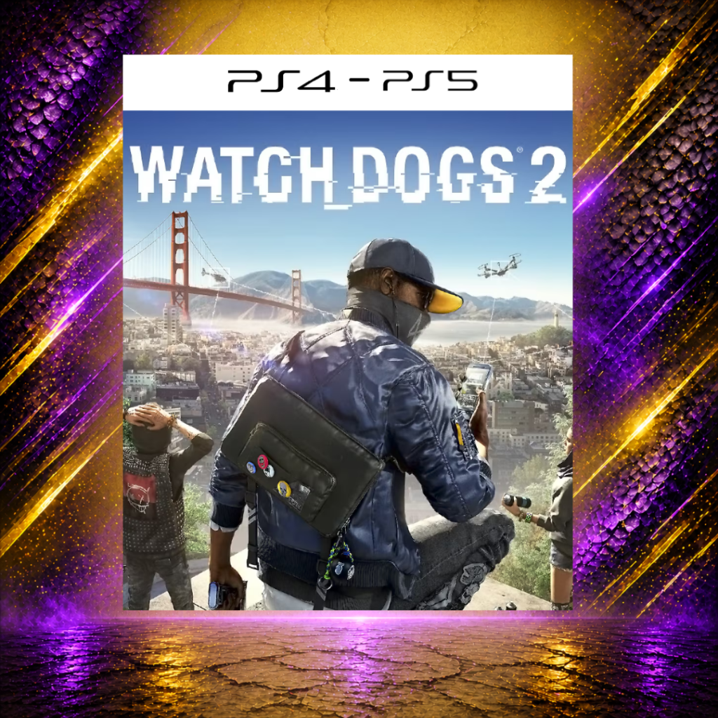 Watch Dogs 2 - PS4/PS5 - Mídia Digital